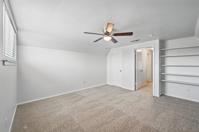 2913 Portales Dr, Fort Worth, TX 76116 - bonus room with ceiling fan, carpet floors, and baseboards