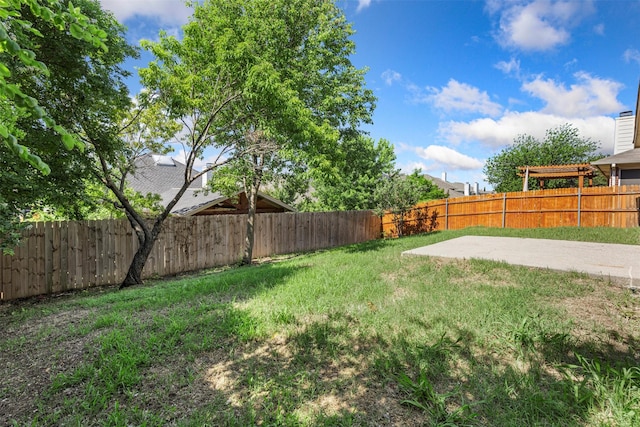 4953 Sunset Ridge Dr, Fort Worth, TX 76123 - view of yard with a patio