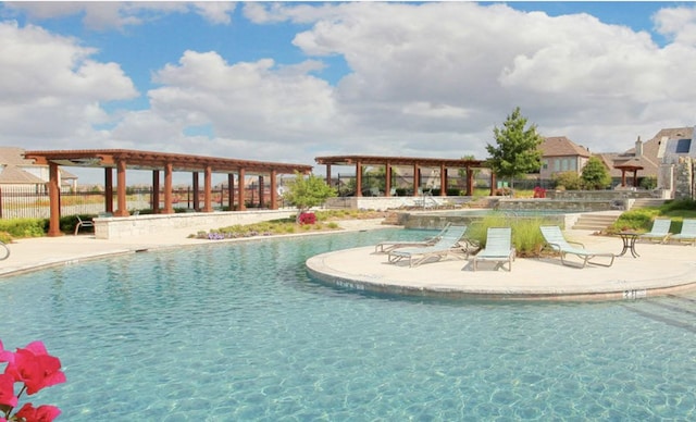 3204 Stonefield, The Colony, TX 75056 - community pool featuring a patio