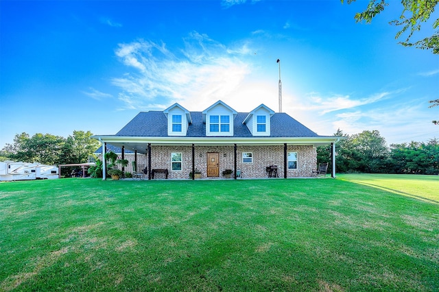 5855 Fm 1377, Princeton, TX 75407 - view of front facade with a front lawn and brick siding