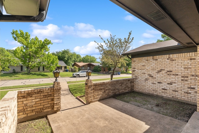 2111 Chippendale Dr, Mckinney, TX 75071 - view of patio featuring a residential view