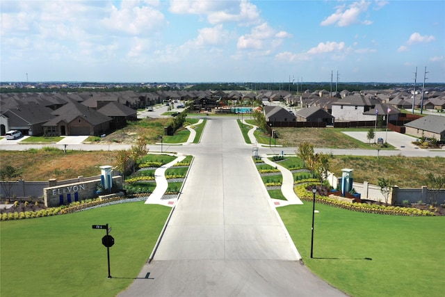 736 Hidden Feather Dr, Lavon, TX 75166 - view of property's community featuring a residential view