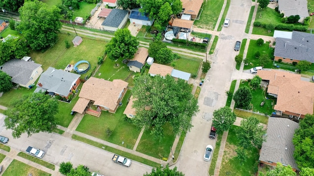 307 E Rio Grande St, Garland, TX 75041 - aerial view of property and surrounding area with nearby suburban area