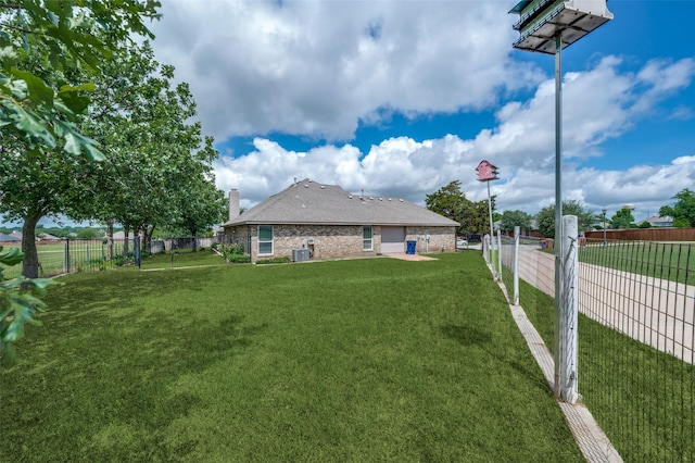 212 Cory Ct, Krum, TX 76249 - view of yard with cooling unit