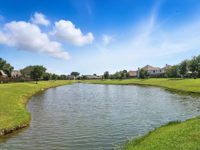 4408 Sunny Oak Ln, Corinth, TX 76208 - water view with nearby suburban area