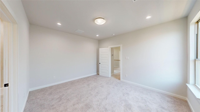 6857 Rutland Dr, Arlington, TX 76002 - unfurnished bedroom with carpet, recessed lighting, and baseboards