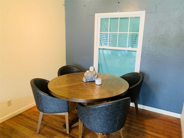 2009 W Way, Garland, TX 75042 - dining room with wood finished floors and baseboards