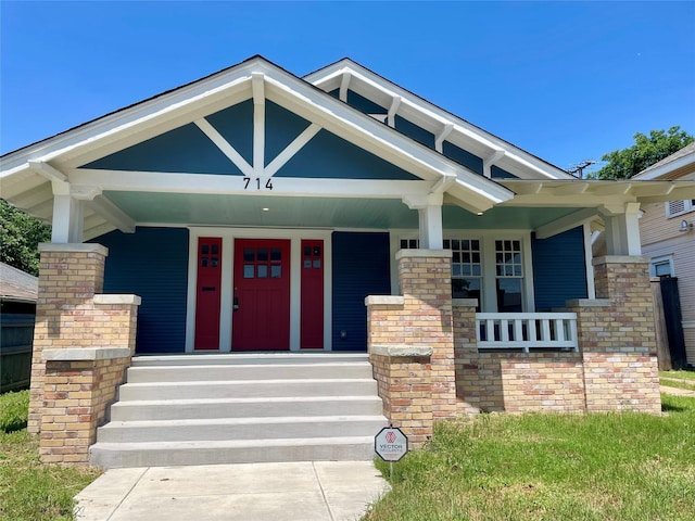 714 Beacon, Dallas, TX 75214 - view of front of home featuring a porch