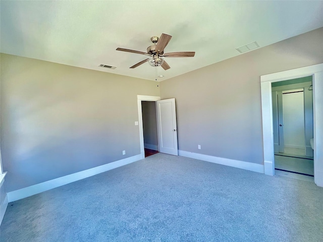 714 Beacon, Dallas, TX 75214 - unfurnished bedroom featuring carpet floors, baseboards, and a ceiling fan