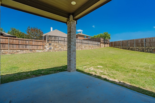 1302 Canyon Creek Rd, Wylie, TX 75098 - view of yard featuring a patio