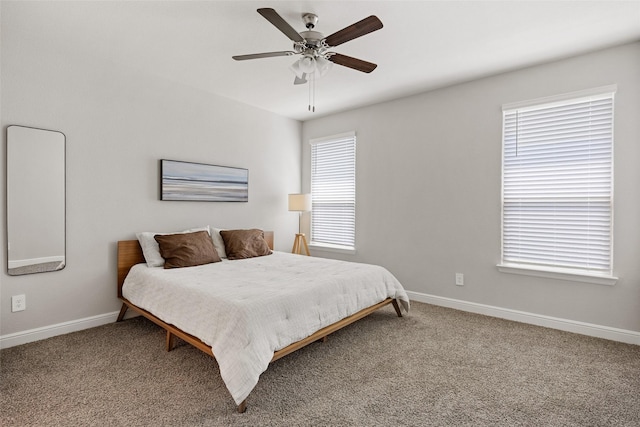 15532 Balham Pass, Fort Worth, TX 76247 - carpeted bedroom with baseboards and ceiling fan