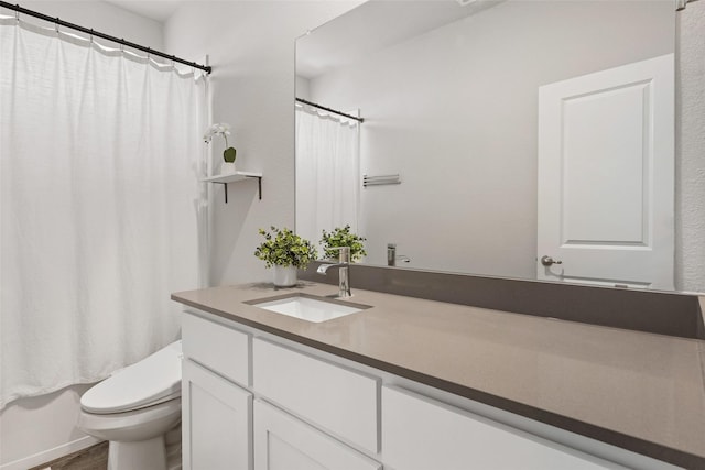 15532 Balham Pass, Fort Worth, TX 76247 - bathroom featuring vanity and toilet