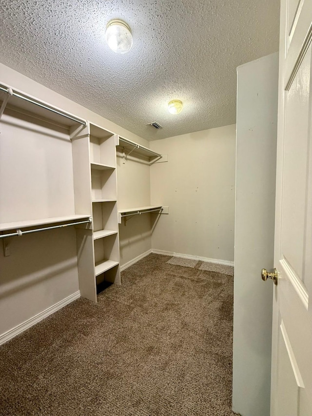 11535 Timber Ridge Dr, Keithville, LA 71047 - walk in closet with dark colored carpet
