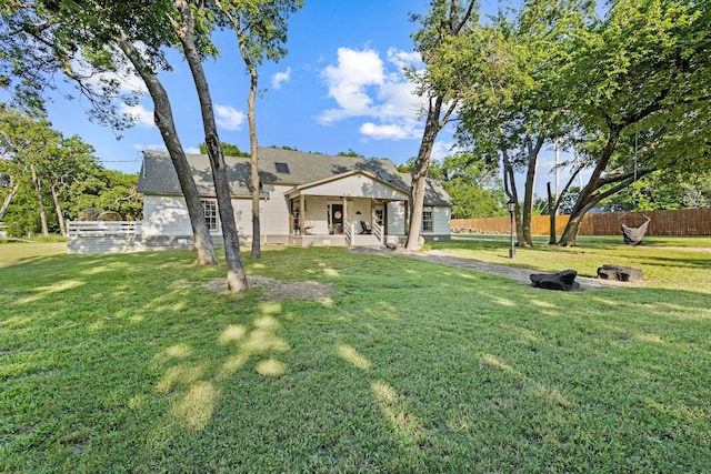313 Chicken St, Weston, TX 75009 - view of rear view of property