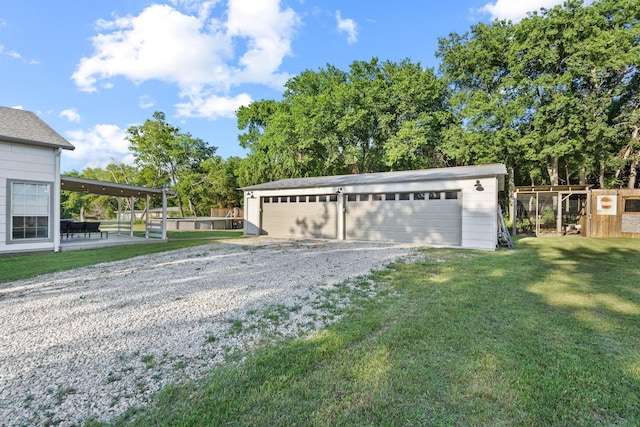 313 Chicken St, Weston, TX 75009 - view of detached garage