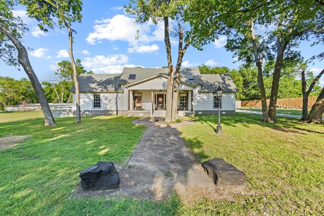 313 Chicken St, Weston, TX 75009 - view of front of home with covered porch