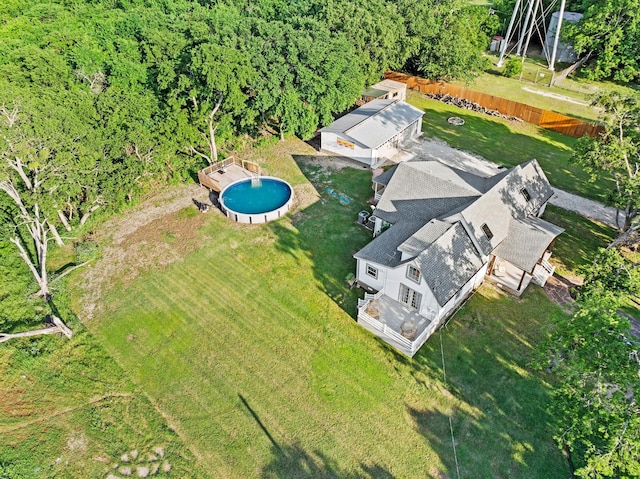313 Chicken St, Weston, TX 75009 - aerial view of property and surrounding area