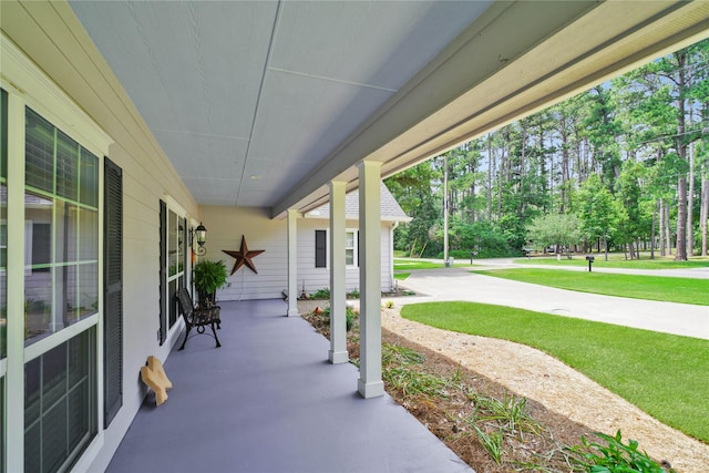 622 Green Meadow Trl, Holly Lake Ranch, TX 75765 - view of patio / terrace