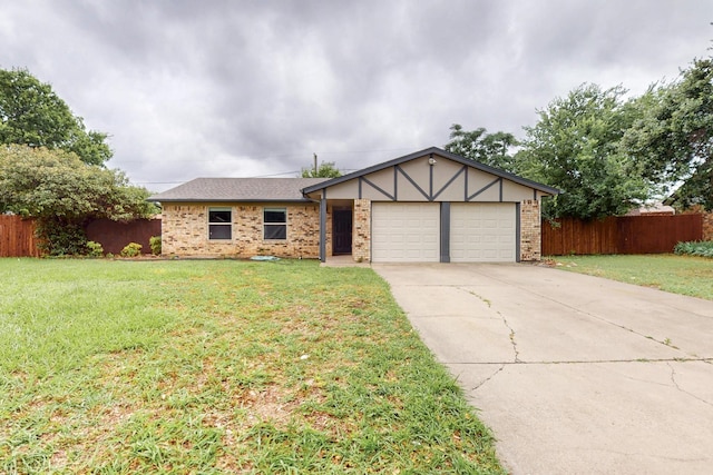 6432 Melinda Ct, Watauga, TX 76148 - view of front of home featuring a garage, driveway, and brick siding