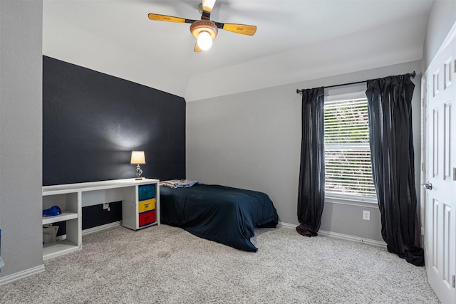 2505 Shoreline Dr, Keller, TX 76248 - bedroom featuring carpet floors, baseboards, and ceiling fan