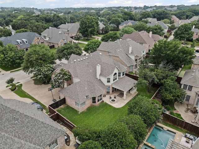2505 Shoreline Dr, Keller, TX 76248 - aerial view of residential area