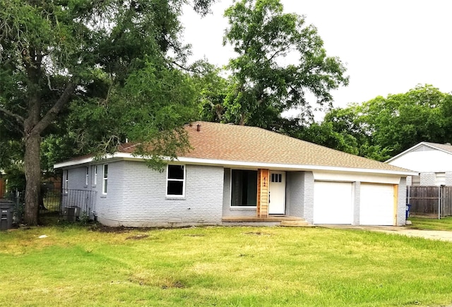 412 Ellis St, Allen, TX 75002 - view of front facade with a garage, brick siding, and driveway