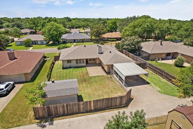 310 Naples Dr, Duncanville, TX 75116 - aerial perspective of suburban area