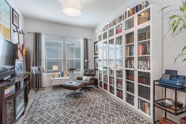 704 Granite Shoals Dr, Mckinney, TX 75071 - sitting room with tile patterned floors