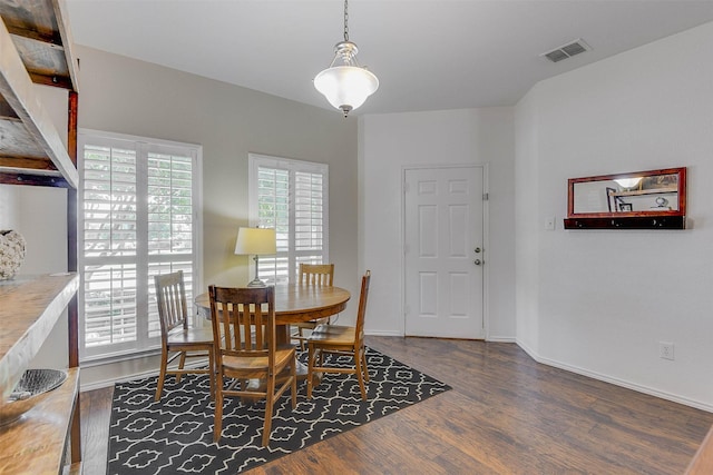 115 Roundup Rd, Waxahachie, TX 75165 - dining space featuring wood finished floors and baseboards