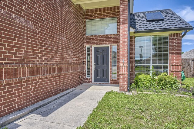 117 Parkview Dr, Saginaw, TX 76179 - entrance to property featuring brick siding