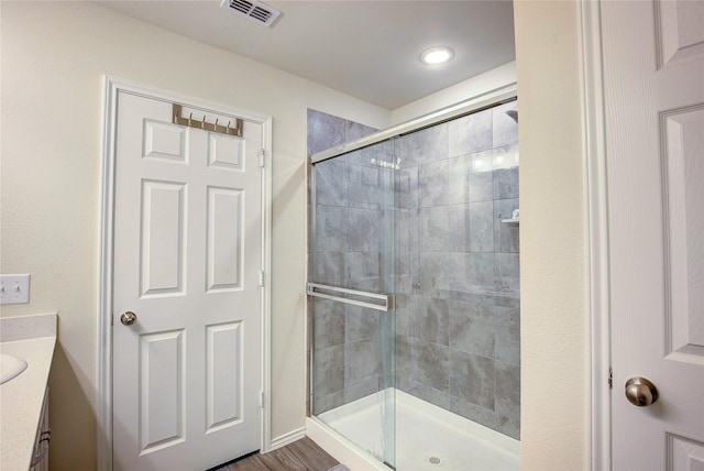 1805 Elderberry St, Royse City, TX 75189 - bathroom featuring a shower stall and vanity