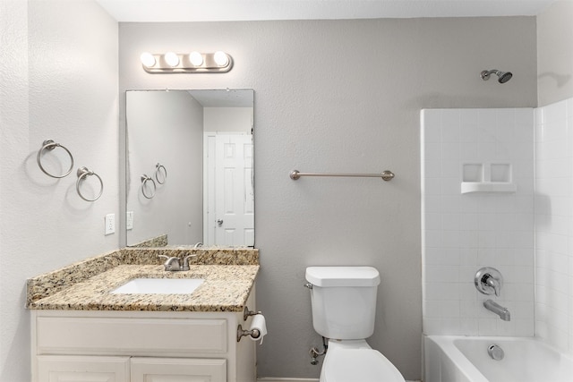 203 Mustang Trl, Celina, TX 75009 - bathroom with toilet, vanity, and shower / bath combination