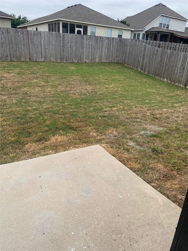 833 San Miguel Trl, Fort Worth, TX 76052 - view of yard with a patio