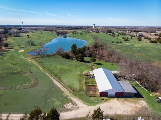 8 Canyon Ridge Dr, Fate, TX 75087 - view of rural area with a nearby body of water