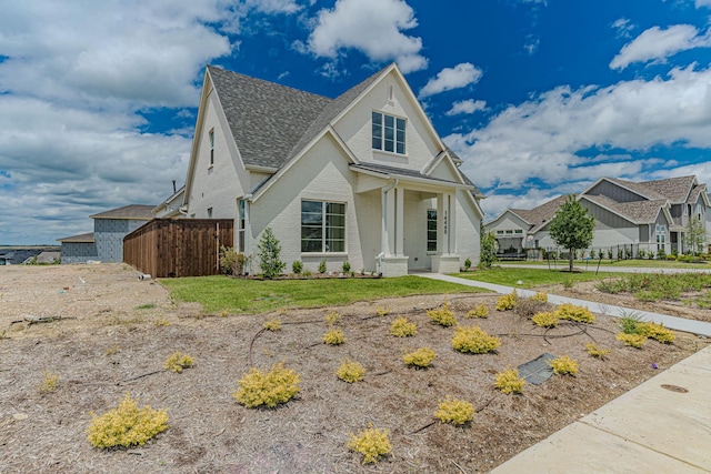 14448 Walsh, Aledo, TX 76008 - view of front of property with brick siding, roof with shingles, and a residential view