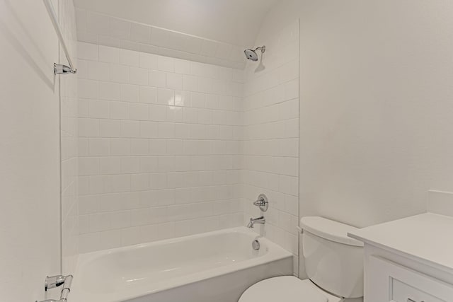 14448 Walsh, Aledo, TX 76008 - bathroom with toilet, shower / washtub combination, and vanity