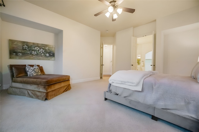 1503 Willingham Dr, Allen, TX 75013 - carpeted bedroom featuring baseboards and ceiling fan