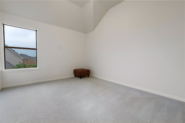 1503 Willingham Dr, Allen, TX 75013 - carpeted empty room with baseboards and vaulted ceiling