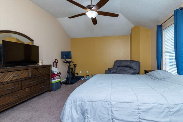 13412 Dove Ranch Rd, Fort Worth, TX 76262 - bedroom featuring lofted ceiling, carpet floors, a ceiling fan, ensuite bathroom, and baseboards