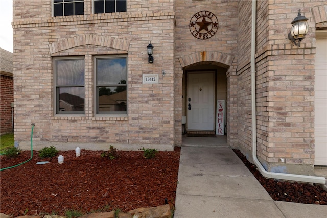 13412 Dove Ranch Rd, Fort Worth, TX 76262 - entrance to property with brick siding
