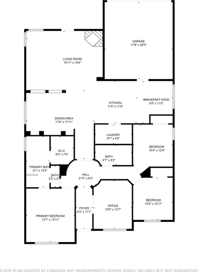 408 Castle St, Desoto, TX 75115 - property floor plan