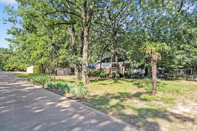 9598 Brockrim Ln, Quinlan, TX 75474 - view of yard