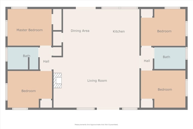 9598 Brockrim Ln, Quinlan, TX 75474 - room layout
