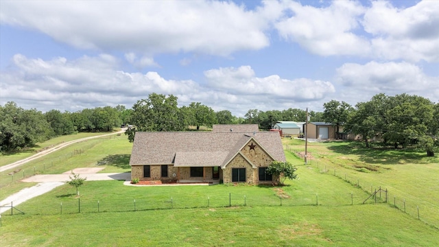 1511 Cabaniss Ln, Weatherford, TX 76088 - view of front facade featuring a shingled roof and stone siding