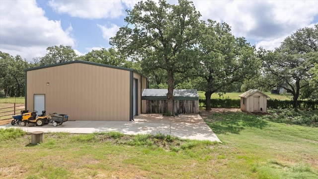 1511 Cabaniss Ln, Weatherford, TX 76088 - view of green lawn with view of wooded area