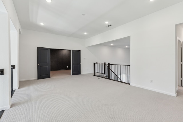 16431 Elk Hollow Rd, Frisco, TX 75035 - unfurnished room featuring light carpet, recessed lighting, and baseboards