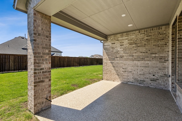 16431 Elk Hollow Rd, Frisco, TX 75035 - view of yard featuring a patio