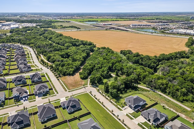 16431 Elk Hollow Rd, Frisco, TX 75035 - aerial view of property and surrounding area featuring a nearby body of water and nearby suburban area