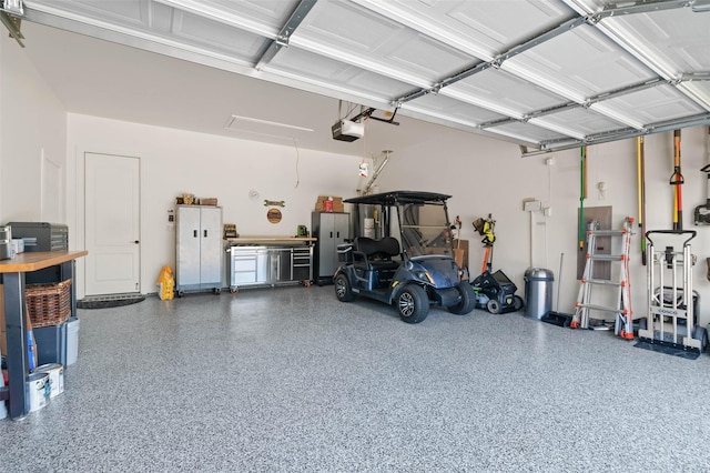 12341 Payne St, Frisco, TX 75033 - garage featuring a garage door opener