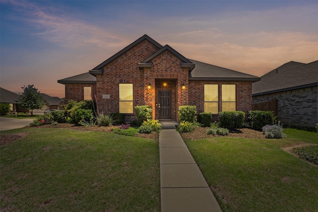 2101 Swenson Ranch Trl, Fort Worth, TX 76134 - view of front of home with brick siding and roof with shingles